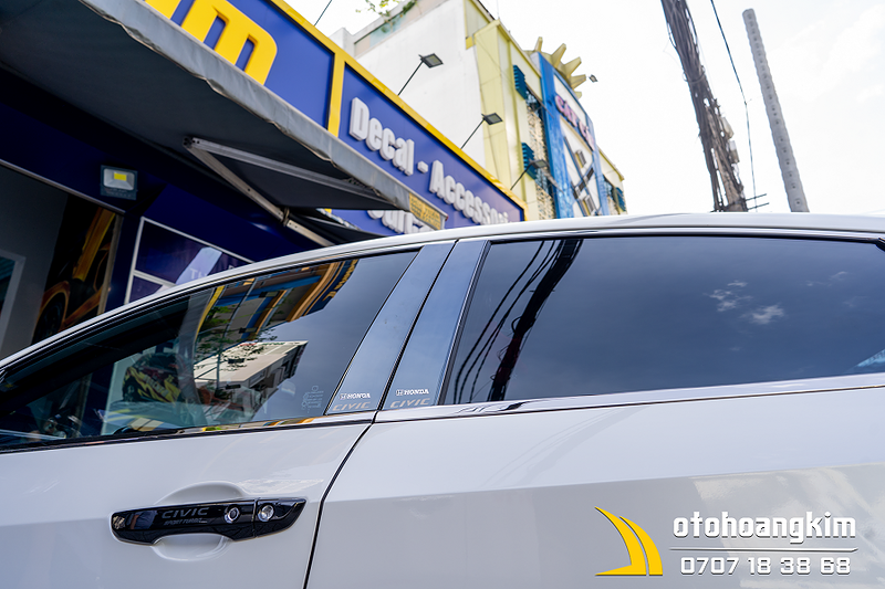 Viền Chỉ Kính Honda Civic [2017-2020]