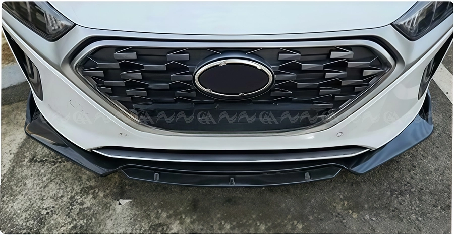 Ốp cản trước thông dụng đen bóng - Ảnh 4