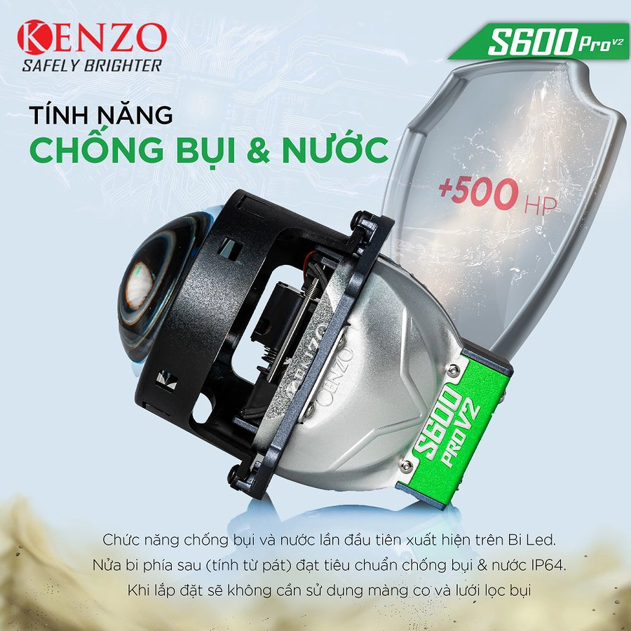 Bi Led Kenzo S600 Pro V2  - Ảnh 4