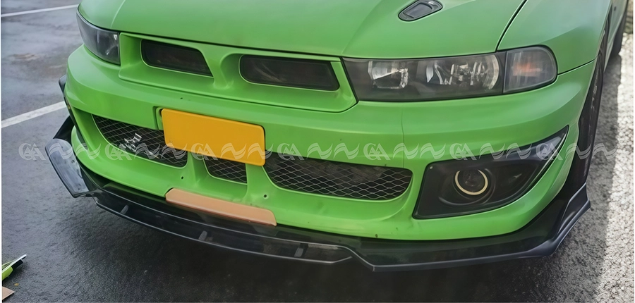 Ốp cản trước thông dụng đen bóng - Ảnh 3