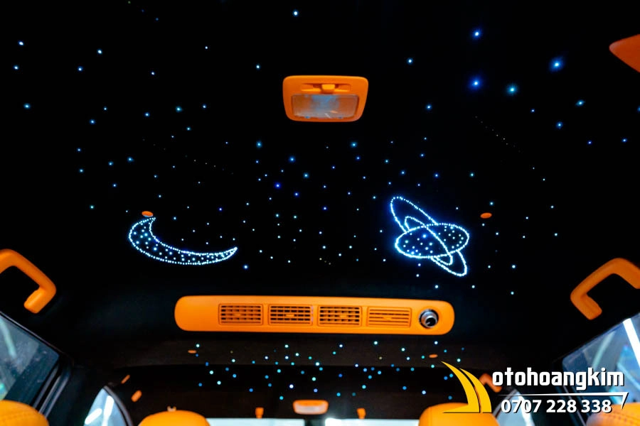 Bọc Trần Da Lộn Và Trần Sao Rơi Xe Mitsubishi Xpander - Ảnh 3