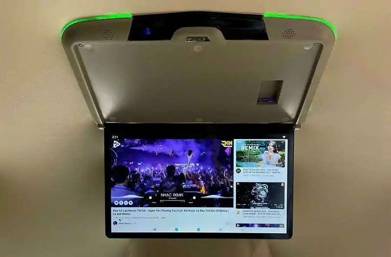Màn hình trần 15 inch android cổng usb