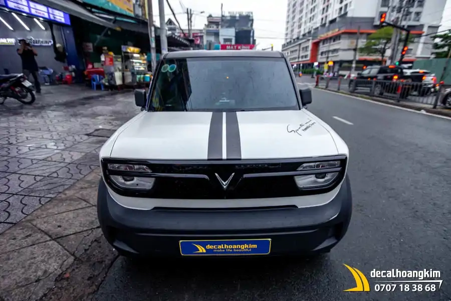 Tem Xe Vinfast VF3 - Tem sọc thể thao - Ảnh 6