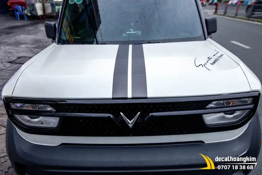 Tem Xe Vinfast VF3 - Tem sọc thể thao - Ảnh 5