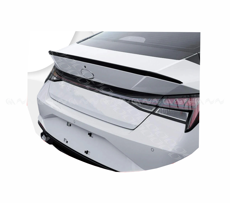 Đuôi cá Elantra 2023+ thấp đen - Ảnh 5
