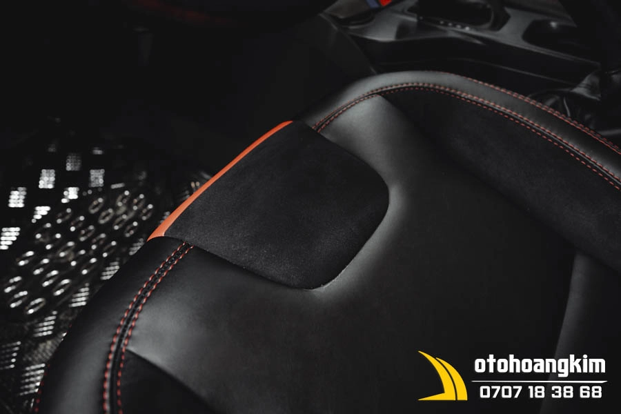 Áo Ghế Da Công Nghiệp Phối Da Lộn + Độ Ghế Raptor - Ảnh 4