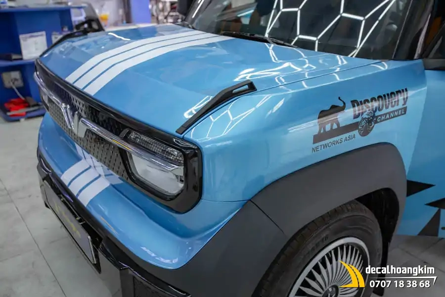 Tem xe Vinfast VF3 - Mẫu phong cách Geometric - Ảnh 5