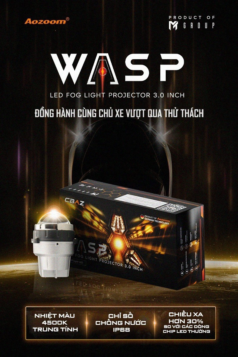 Bi Gầm Aozoom Wasp 3.0