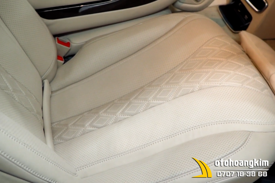 Đổi Màu Nội Thất Mercedes Maybach Màu Cực Sang - Ảnh 9