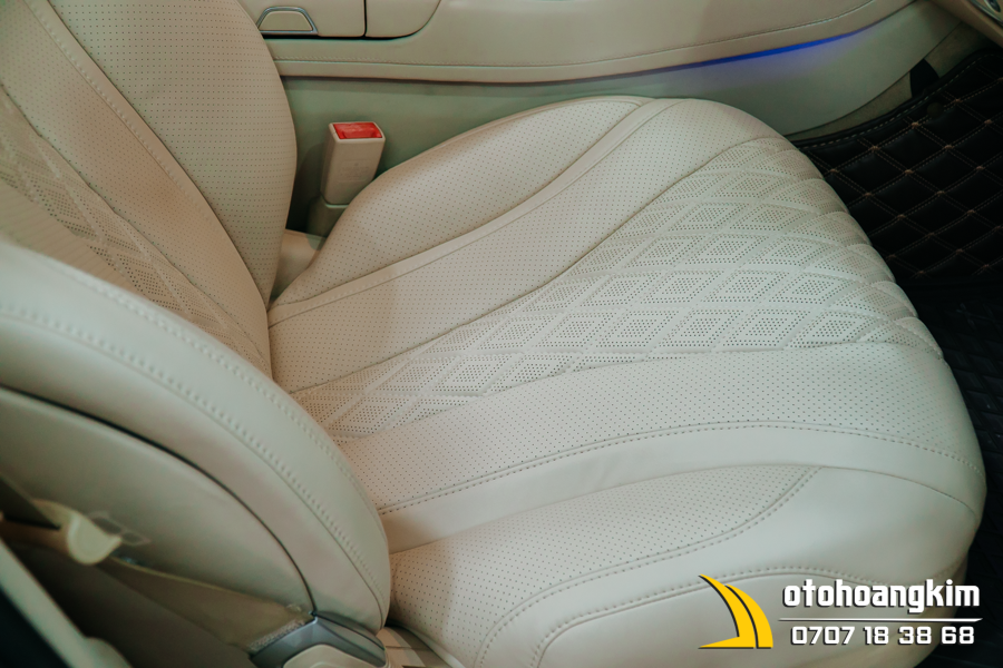 Đổi Màu Nội Thất Mercedes Maybach Màu Cực Sang - Ảnh 6