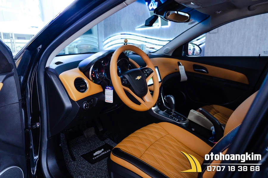Bọc Da Vô Lăng Xe Chevrolet Spark - Ảnh 2
