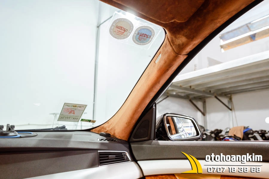 Bọc Trụ Da Lộn Ô Tô - Ảnh 2