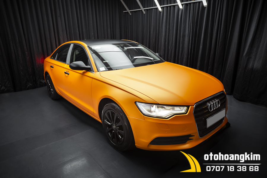 Wrap Đổi Màu Ô Tô 4 Chỗ Audi A6 - Ảnh 11