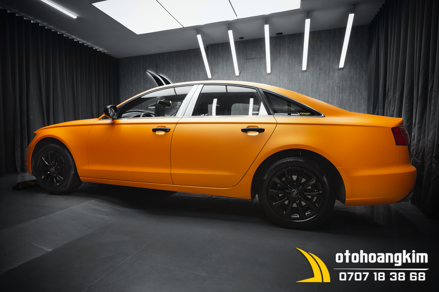 Wrap Đổi Màu Ô Tô 4 Chỗ Audi A6 - Ảnh 1