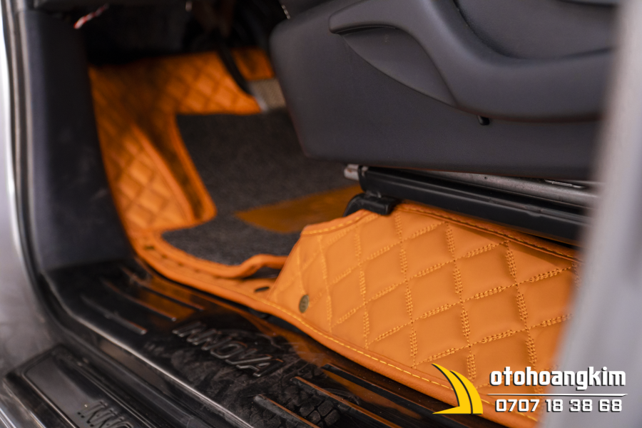 Thảm 5D Da Kim Tuyến Cho Xe 7 Chỗ - Ảnh 1
