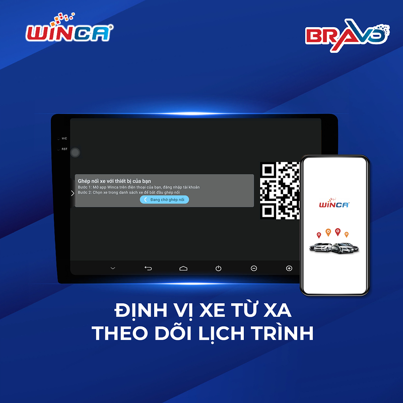 Màn hình android Winca S170+ Pro 360 QLED 2K 9 inch