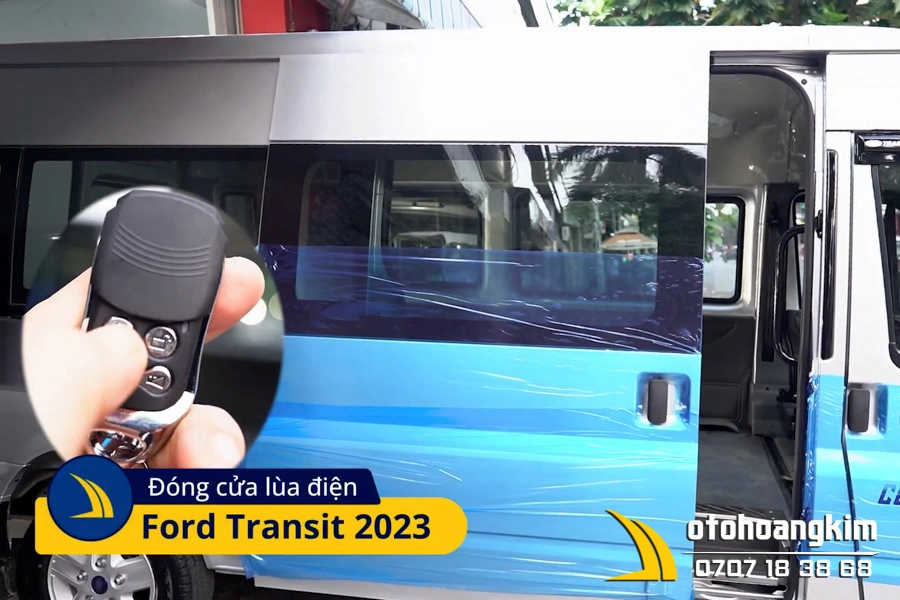 Cửa Lùa Điện Ford Transit 2023 - Ảnh 4