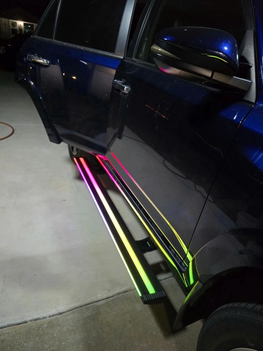 Bậc lên xuống điện Ranger 2022+ 2 viền led  AKM - Ảnh 7