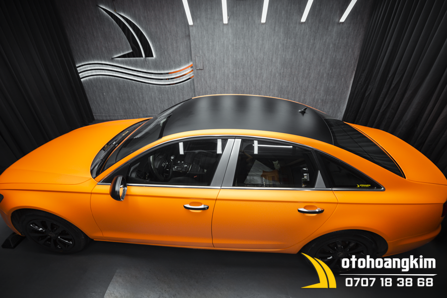 Wrap Đổi Màu Ô Tô 4 Chỗ Audi A6 - Ảnh 4