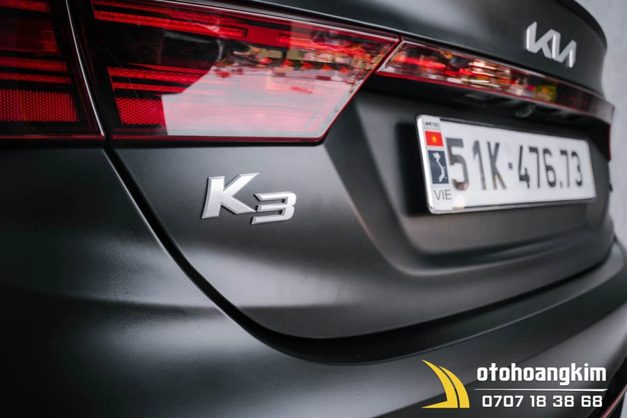 Wrap Đổi Màu Ô Tô 4 Chỗ KIA K3 - Ảnh 8