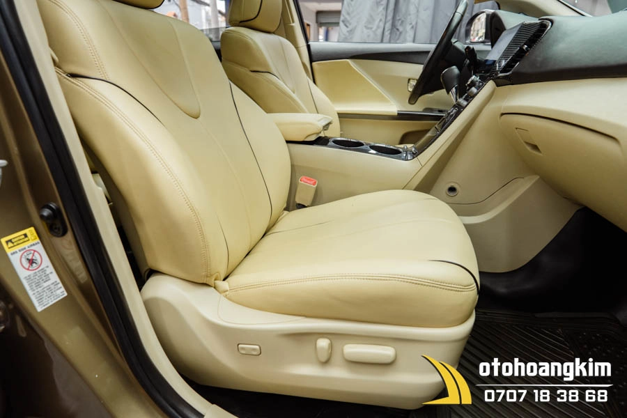 Bọc Ghế Da Toyota Venza - Ảnh 8