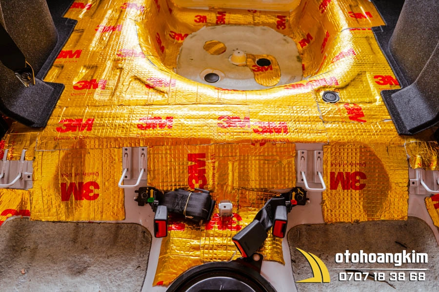 Cách âm chống ồn 3M 2 lớp màu vàng (Giá/Tấm) - Ảnh 1