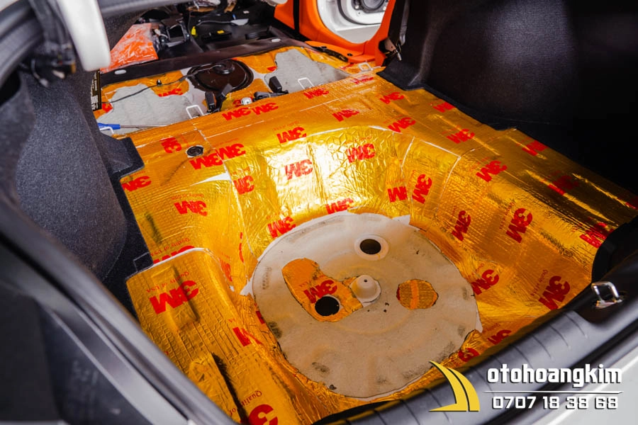 Cách âm chống ồn 3M 2 lớp màu vàng (Giá/Tấm) - Ảnh 2