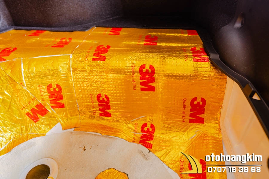 Cách âm chống ồn 3M 2 lớp màu vàng (Giá/Tấm) - Ảnh 3