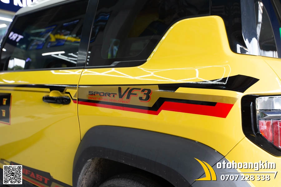 Tem xe Vinfast VF3 - Phong cách thể thao cá tính số 178 - Ảnh 3