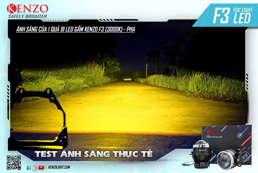Bi Led gầm Kenzo F3 - 2.5 - Ảnh 9