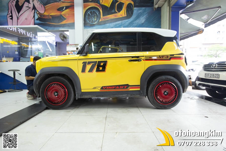 Tem xe Vinfast VF3 - Phong cách thể thao cá tính số 178 - Ảnh 5