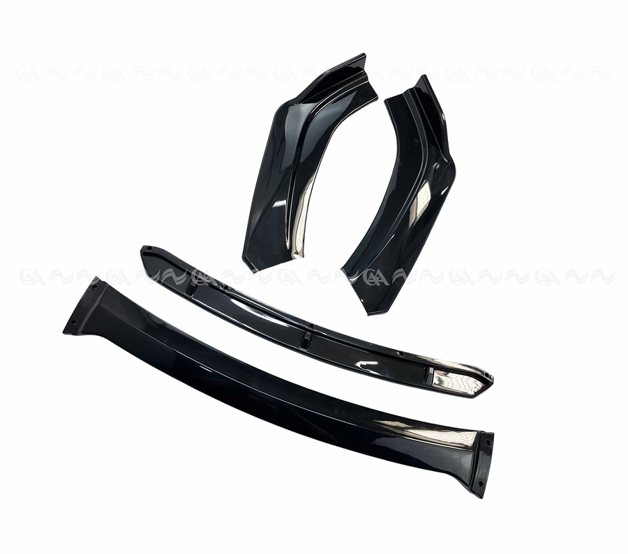 Ốp cản trước thông dụng đen bóng - Ảnh 1