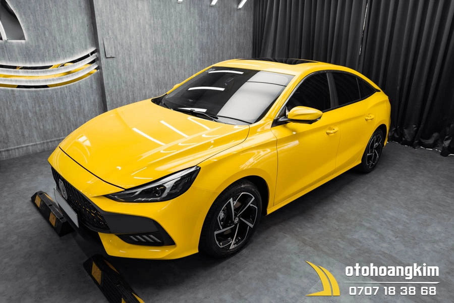 Phủ Ceramic 9H chống xước tối ưu cho xe Mg5 - Ảnh 5