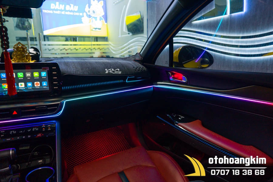 Led Nội Thất Ma Trận Hãng Ambient Cho Kia K5 - Ảnh 6