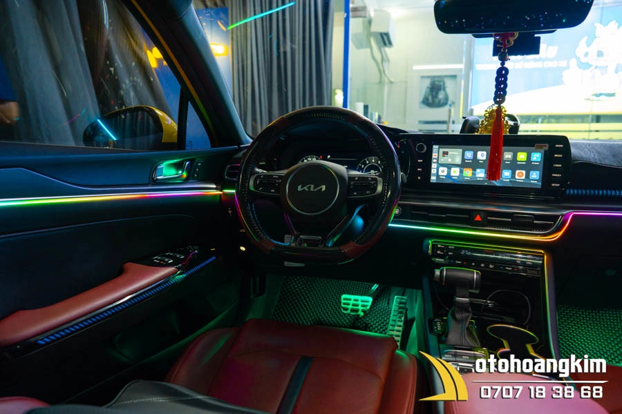 Led Nội Thất Ma Trận Hãng Ambient Cho Kia K5 - Ảnh 7