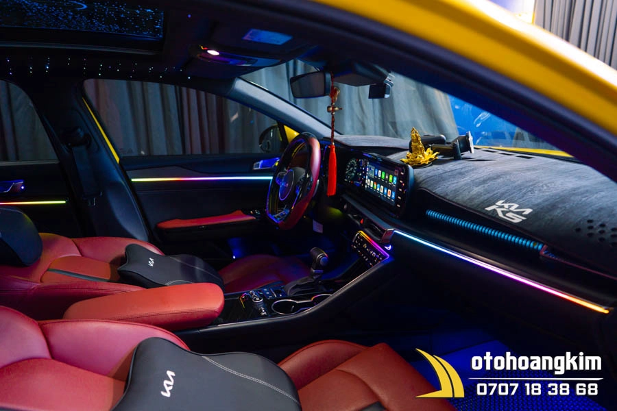 Led Nội Thất Ma Trận Hãng Ambient Cho Kia K5 - Ảnh 3