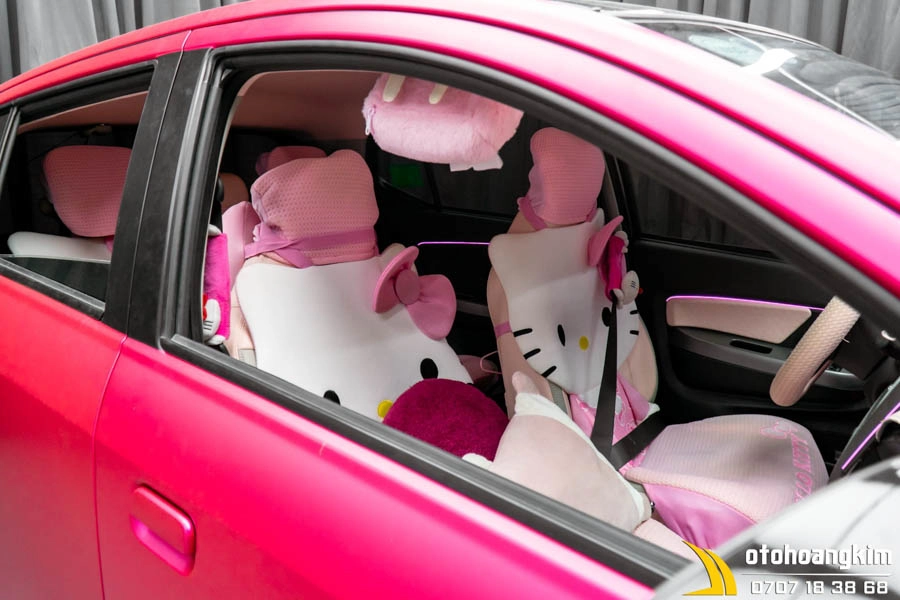 Wrap Đổi Màu Ô Tô 4 Chỗ Xe ToyotA WIGO - Ảnh 5
