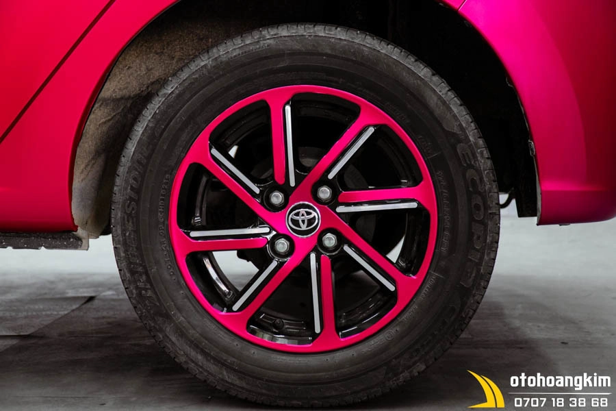 Wrap Đổi Màu Ô Tô 4 Chỗ Xe ToyotA WIGO - Ảnh 4