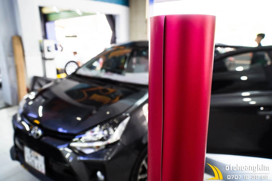 Wrap Đổi Màu Ô Tô 4 Chỗ Xe ToyotA WIGO - Ảnh 6