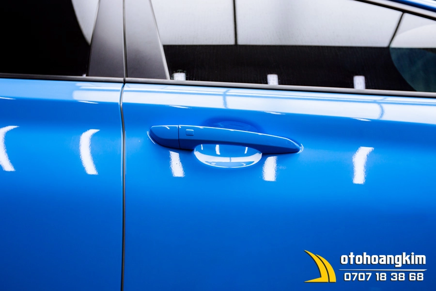 Dán Đổi Màu Candy Xanh Hyundai Kona - Ảnh 7