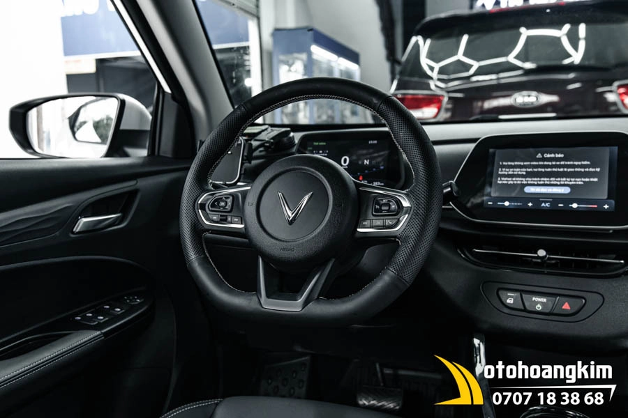 May Bọc Vô Lăng VF5 - Ảnh 1