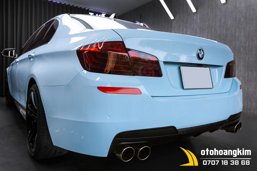 Dán Đổi Màu Candy Xanh Nhạt Xe Bmw - Ảnh 28