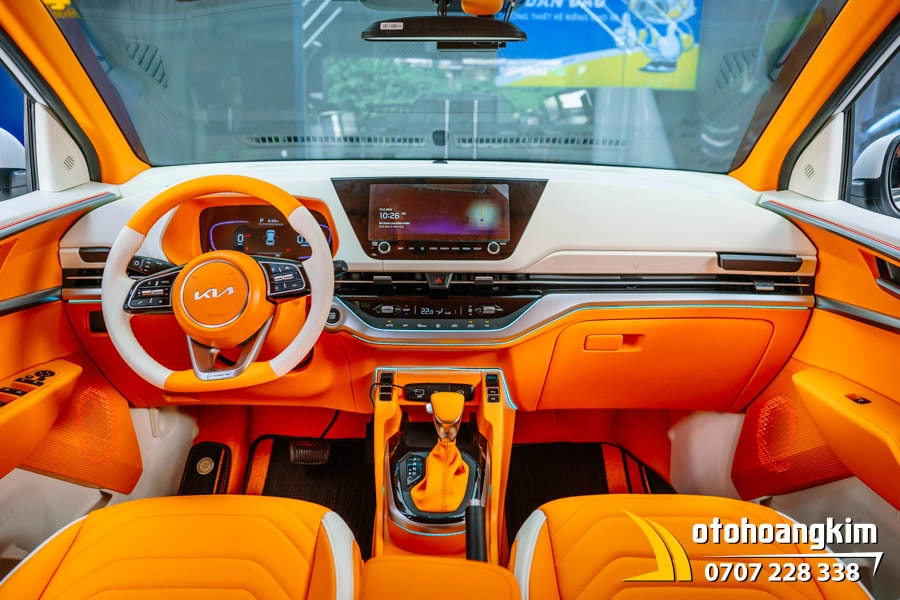 Bọc Vô Lăng Xe Kia Carens - Ảnh 4