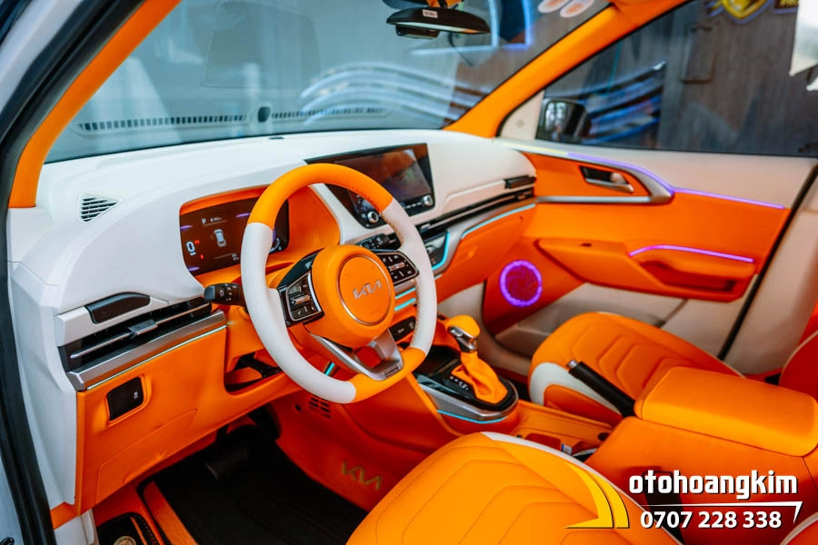 Bọc Vô Lăng Xe Kia Carens - Ảnh 2