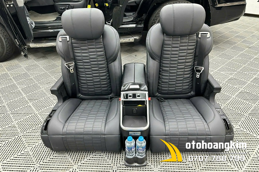 Độ Ghế Limousine Cực Cao Cấp Cho Băng Giữa Xe 7 Chỗ - Ảnh 2