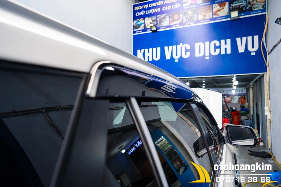 Vè Che Mưa Ford Everest 2018 Viền Inox Cao Cấp - Ảnh 3