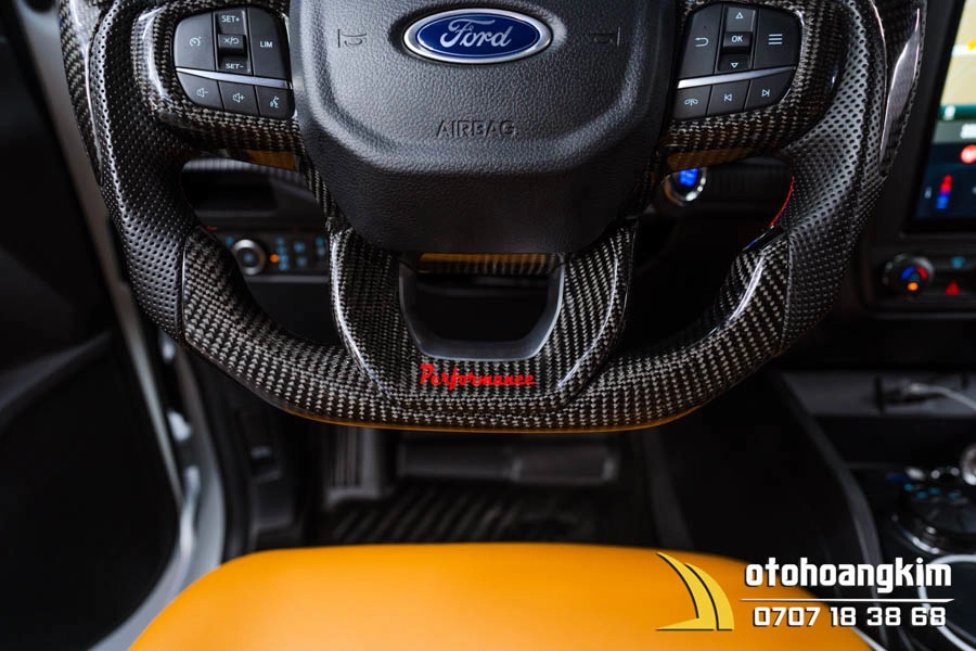 Vô Lăng Độ Thể Thao Chất Liệu Cacbon - Ảnh 6