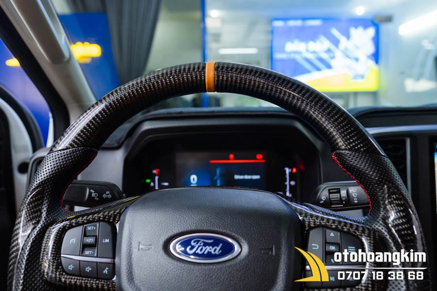 Vô Lăng Độ Thể Thao Chất Liệu Cacbon - Ảnh 7