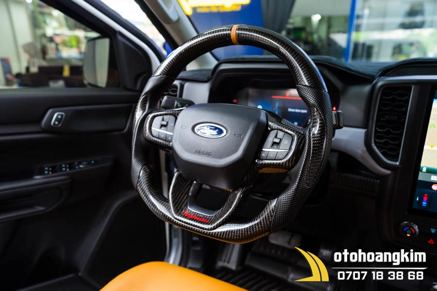 Vô Lăng Độ Thể Thao Chất Liệu Cacbon - Ảnh 5