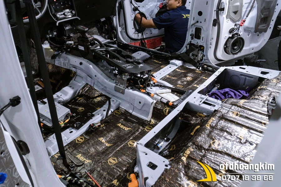 Cách Âm Chống Ồn STP Aero Bulkpack Full Xe Ranger Raptor - Ảnh 6